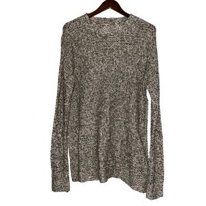 St. John Bay  Crewneck Long Sleeves Women‎ Crochet Open Knit Tunic Sweater